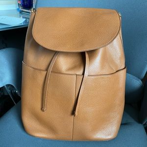 CUYANA LARGE LEATHER BACKPACK